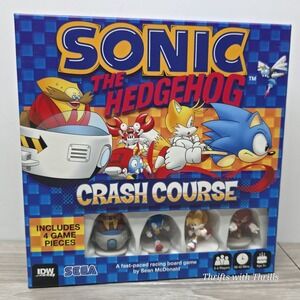 Sonic the Hedgehog Crash Course Racing Board Game by SEGA Complete in Box 100%